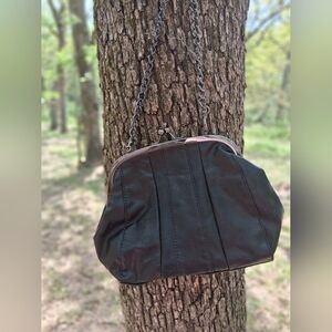 Elegant Black Chain Shoulder Bag